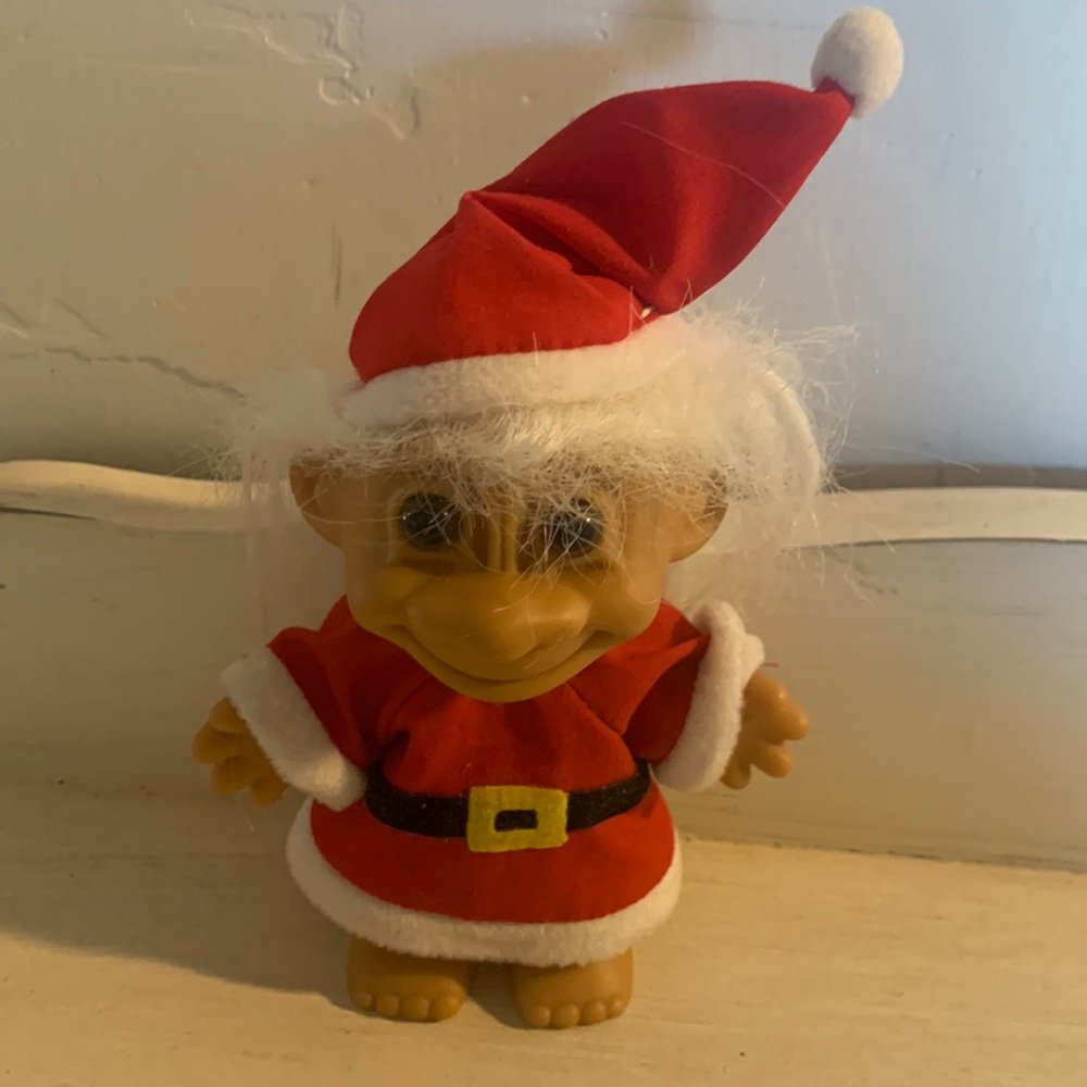 Vintage Russ Troll Santa